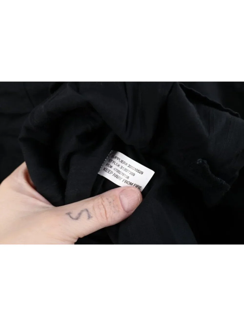 New Polo Ralph Lauren Girls Size 7 Looped Button Ruffled Dress Shirt Top Black
